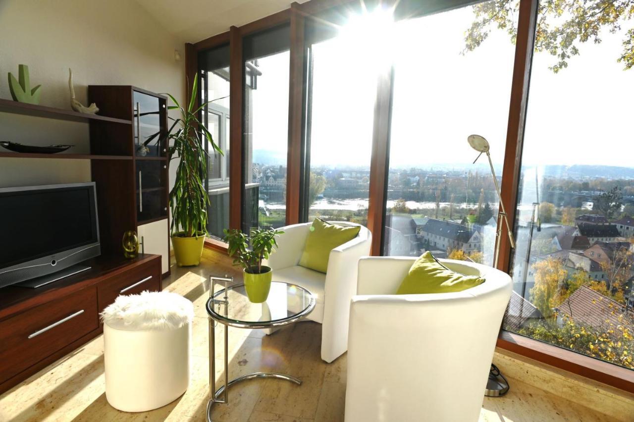 Vogelnest Apartment Pirna Bagian luar foto