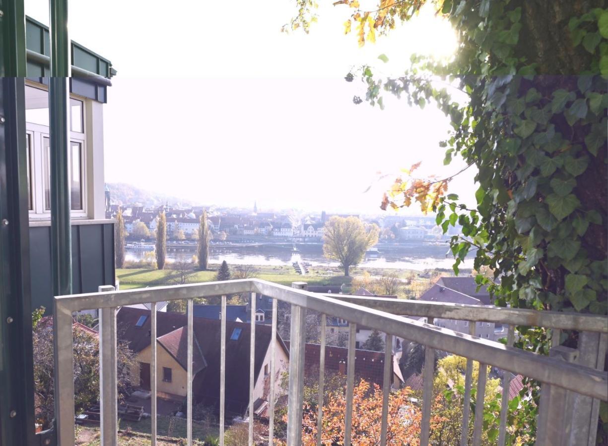 Vogelnest Apartment Pirna Bagian luar foto
